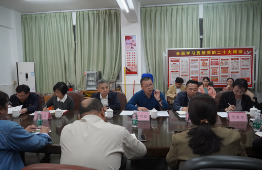 我院召开高层次人才和学科带头人座谈会